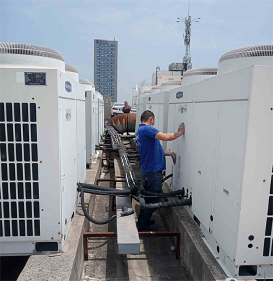 甘井子中央空调制热和不制冷系统维修方法